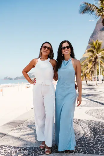 Paciente da Dra. Camila Teixeira em ensaio das Musas no Leblon, Rio de Janeiro