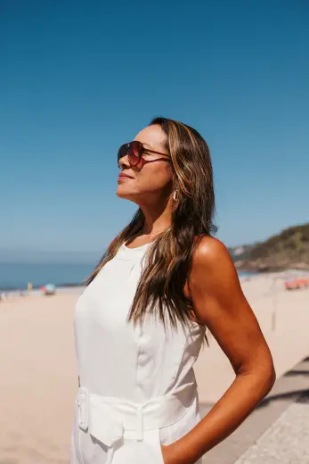 Paciente da Dra. Camila Teixeira em ensaio das Musas no Leblon, Rio de Janeiro