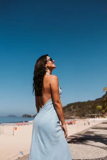 Paciente da Dra. Camila Teixeira em ensaio das Musas no Leblon, Rio de Janeiro